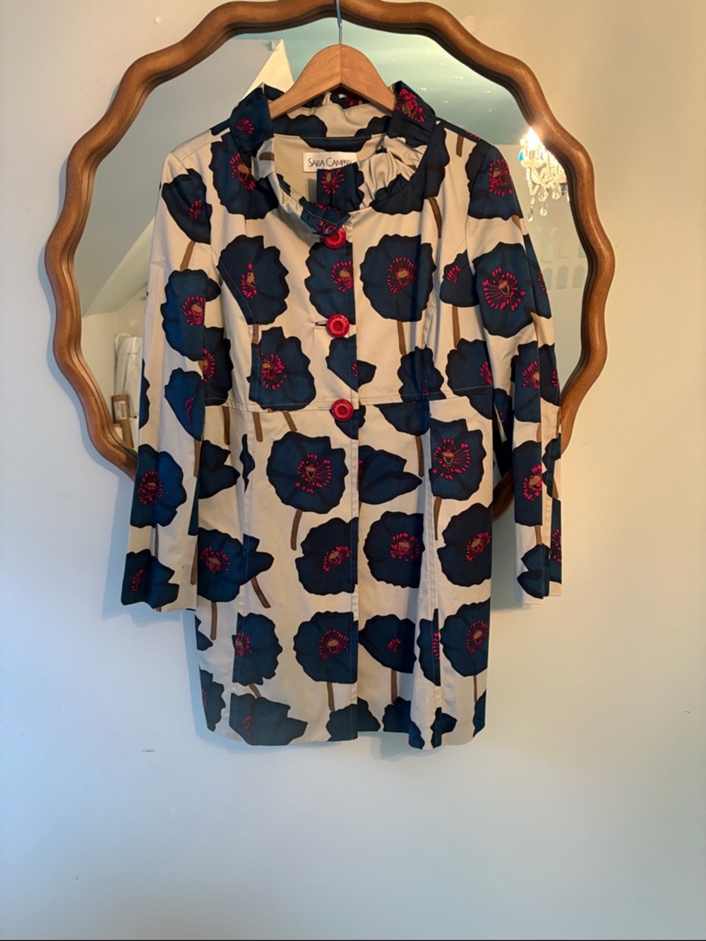 Sara Campbell rain coat